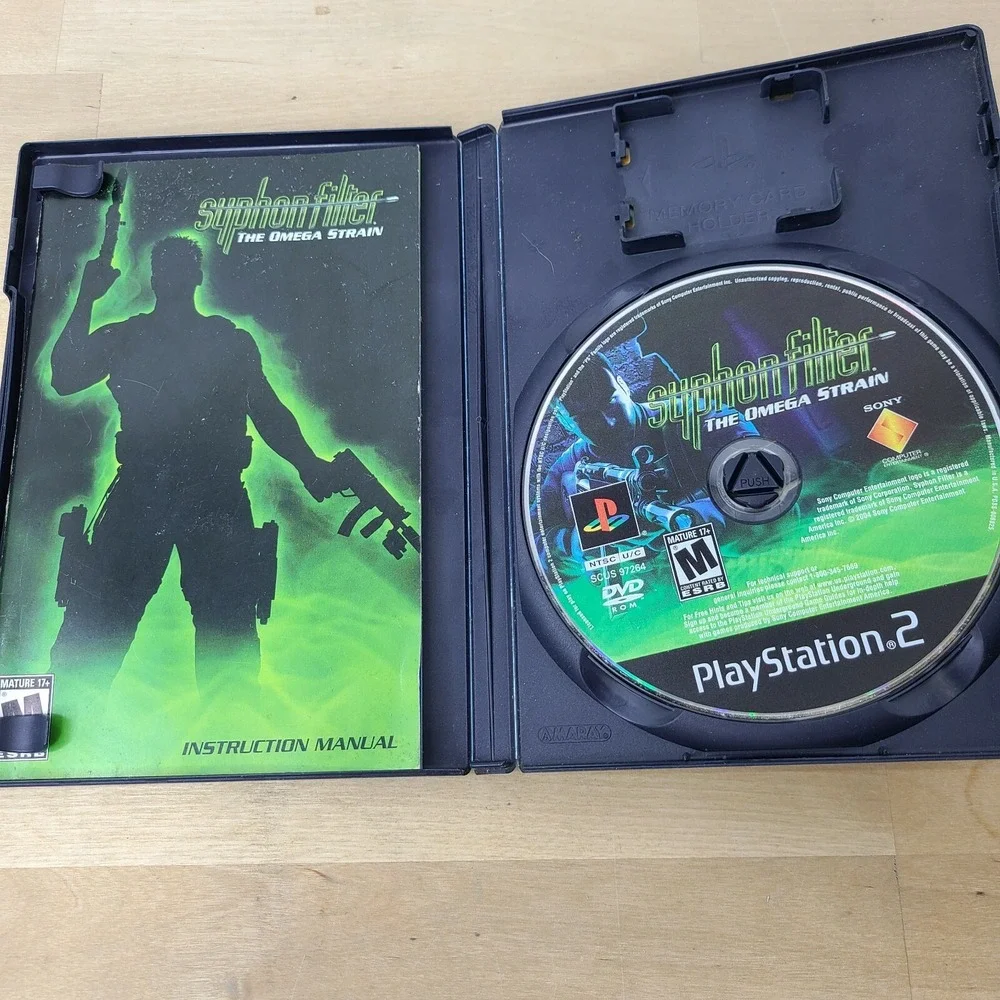 Syphon Filter: The Omega Strain - Playstation 2‎ PS2 Complete in Box